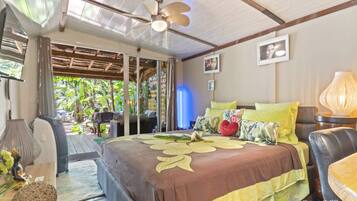 1 chambre, bureau, fer et planche Ă repasser, lit parapluie