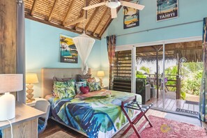 1 soveværelse, skrivebord, strygejern/strygebræt, weekendseng