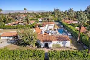 Exterior - Movie Colony Estate Home! Tennis Court! Pool! Pool Table! (Palm Springs)