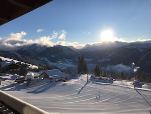 View from property - Apartment 6 pers, mezzanine, covered parking (Villard-sur-Doron)
