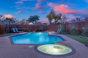 Pool - Backyard Oasis w/ Pool + Spa and Huge Game Room (Richardson)