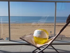 On the beach