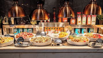 Daily buffet breakfast (INR 450 per person)