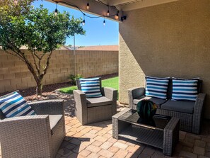 Terrace/patio - West side home where comfort, space, and tranquility come together (Tucson)