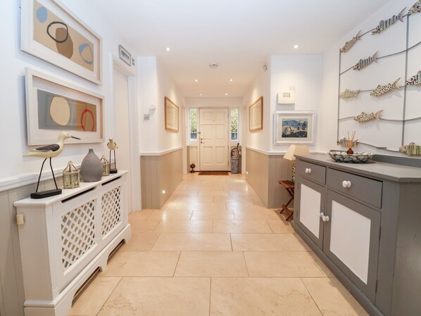 Fridge, dishwasher, electric kettle, toaster