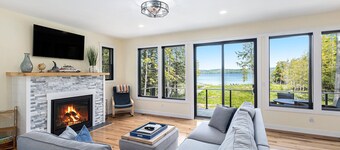 🛶 Sunrise Sands Retreat | Torch Lakefront Home w/ Beach & Dock | Game Room ➠ 2364