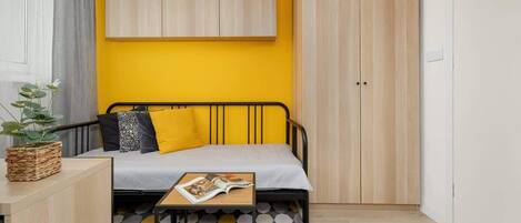 Bügeleisen/Bügelbrett, WLAN, Bettwäsche