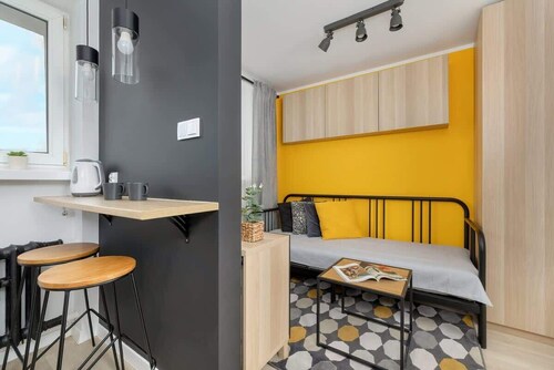 Gemütliches Studio in Kattowitz | Schneller Zugang zum Zentrum
