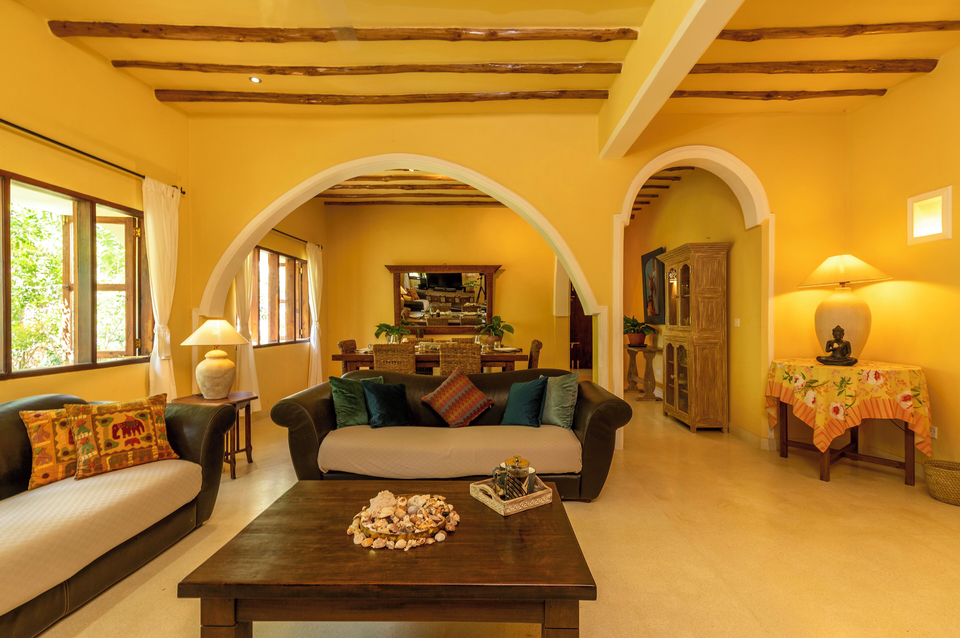 舒适别墅 | 起居区 | 平板电视