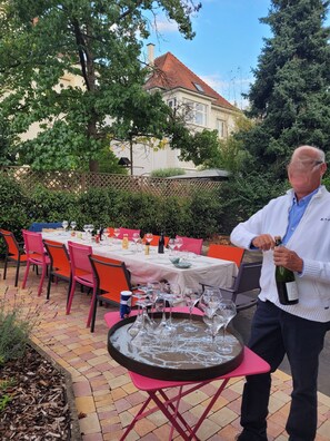 Restauration en plein air