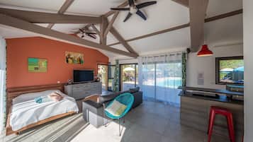 3 chambres, fer et planche Ă repasser, Wi-Fi gratuit, draps fournis