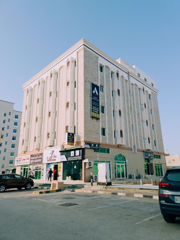 Façade de l’hébergement 