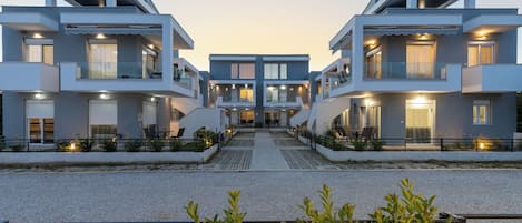 Façade de l’hébergement