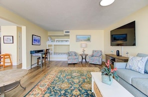 Condo, 2 Bedrooms | Living area