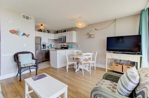 Appart'hôtel, 1 chambre | Coin séjour