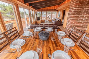 Dining - Entire Duplex with Hot Tub and Steps away from the Beach! (Rockaway Beach)