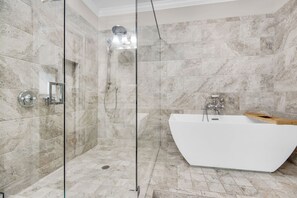 Shower, towels
