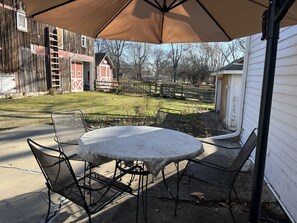 Opções para refeição ao ar livre