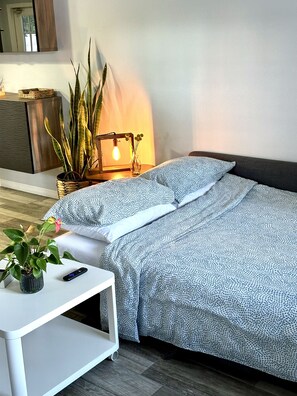 2 bedrooms, desk, iron/ironing board, free WiFi