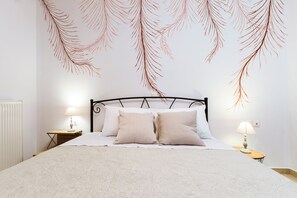 2 bedrooms, iron/ironing board, WiFi, bed sheets - Cozy Nikola's Vineyard Apartment Ground Floor (Galatas)