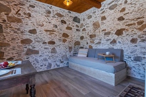 Interior - Peaceful, Seaview Plagia Room 1 (Plagia)