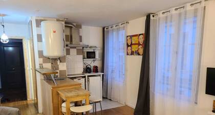 Studio au calme, situĂ© dans une cour privĂ©e sĂ©curisĂ©e, en plein cĆur de Paris.