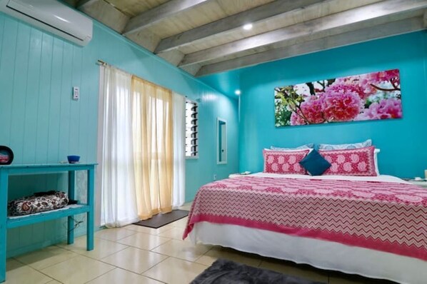 1 bedroom, iron/ironing board, bed sheets