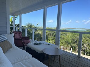 Property grounds - NEW! Amazing view, two king bedroom w/ensuite bathrooms. Private heated pool. (George Town)