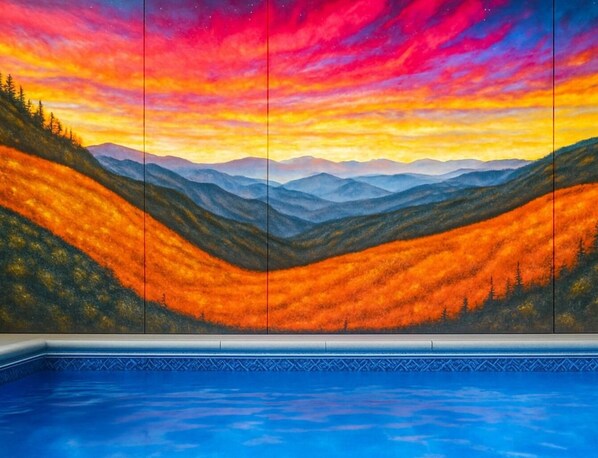 Miscellaneous - New~6 Bed Lux Cabin:Heated Private POOL| Views|Games| Firepit|Dog-friendly! (Sevierville)