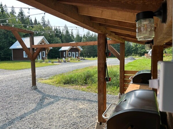 Overnattingsstedets uteområder