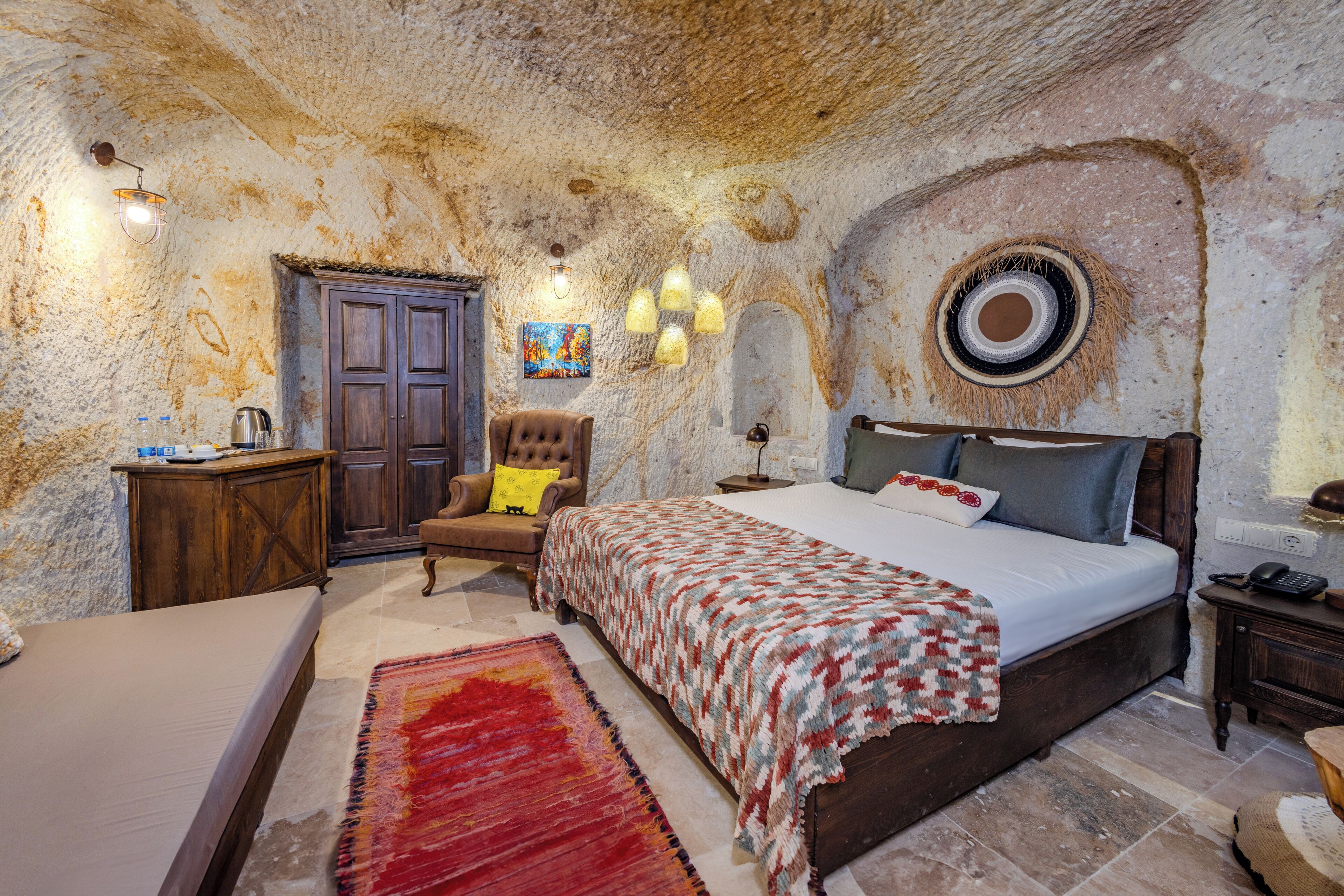 Camera Comfort, idromassaggio | Biancheria da letto di alta qualità, materassi in memory foam, minibar