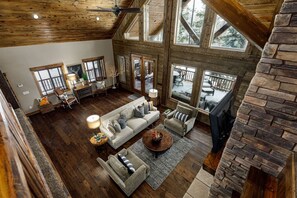 TV, fireplace, table tennis