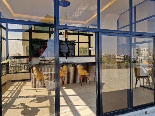 Terrace/patio - Zemilo hotel apartment (Addis Ababa)