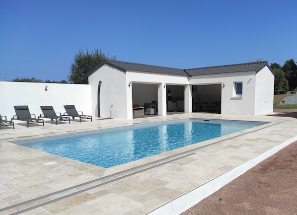 Piscine chauffée