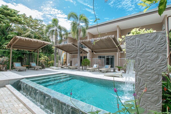 Alberca al aire libre 