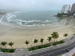 Na praia 
