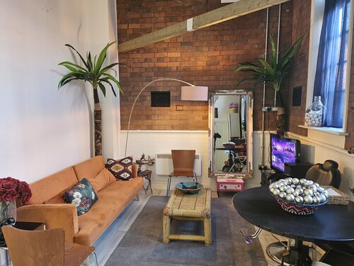 New York loft style apartment 