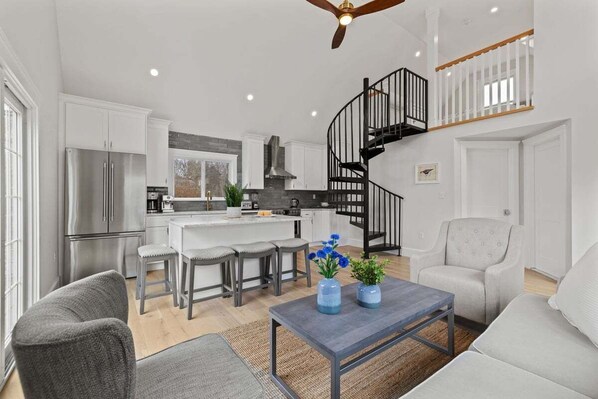 Télévision, cheminée, jeux vidéo