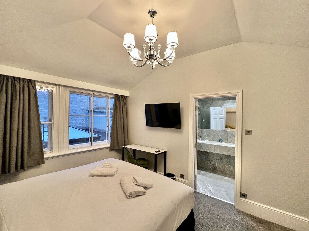 Desk, iron/ironing board, travel cot, free WiFi