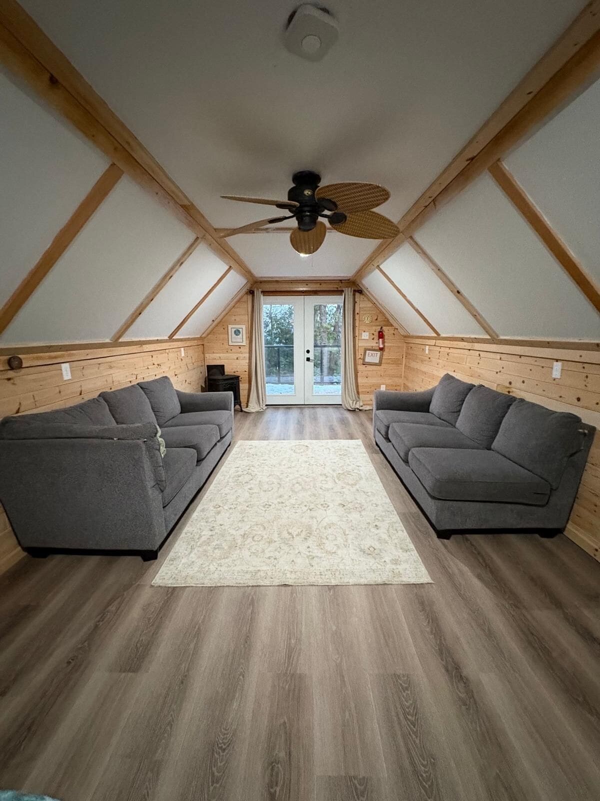 TV connectée, cheminée