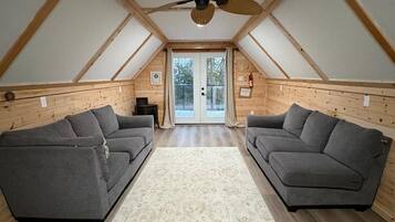 TV connectée, cheminée