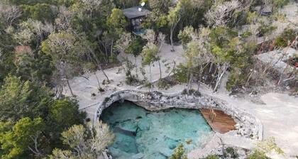 Maya Eco-Tower Oasis: Elevate your living amidst nature, steps from Cenote!
