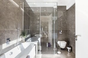 Hair dryer, towels