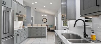 Sea Stone Waterfront Pool Home | Boat Dock | Close to Golf | Heated Pool | Dog Friendly