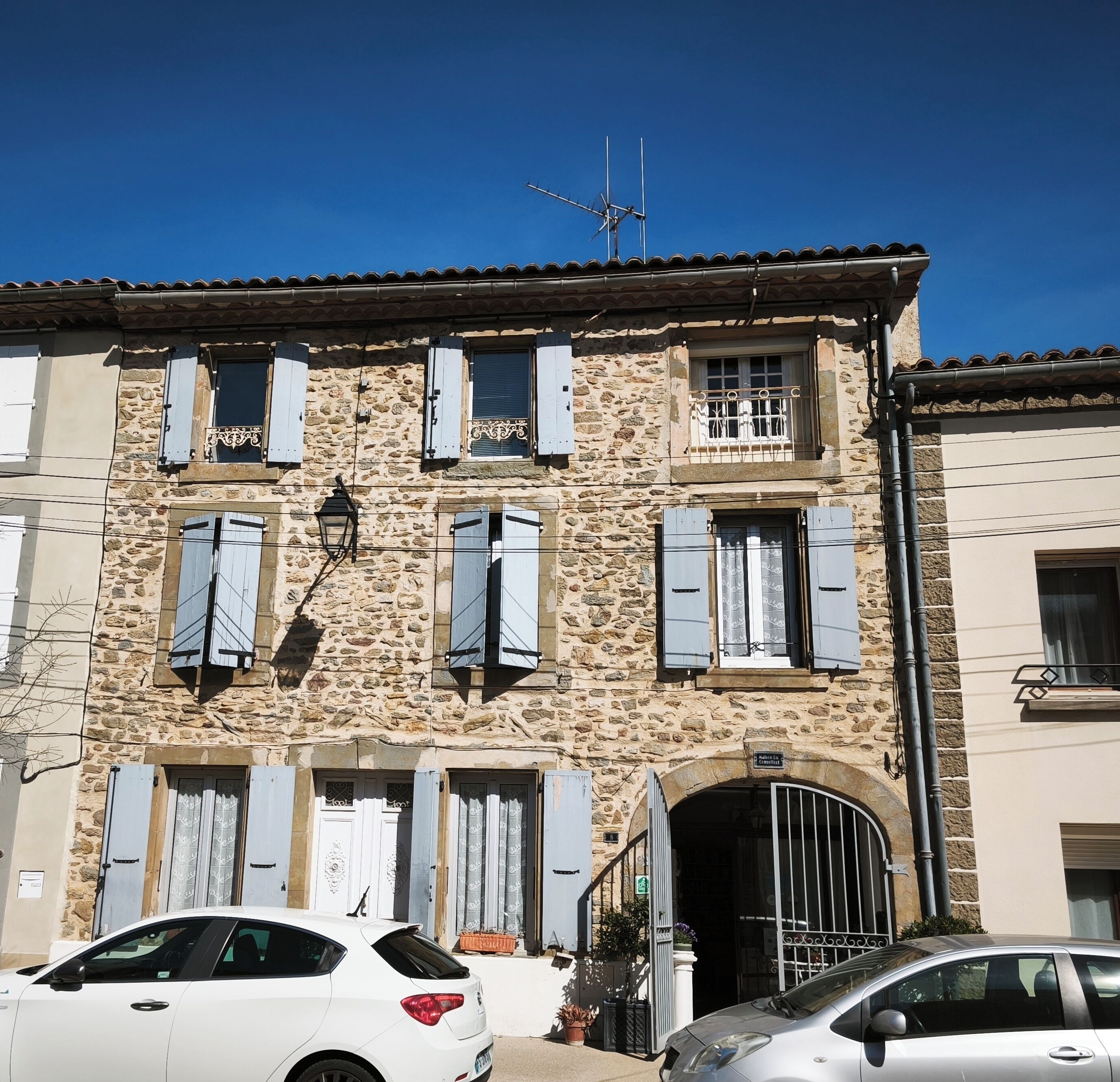 Façade de l’hébergement