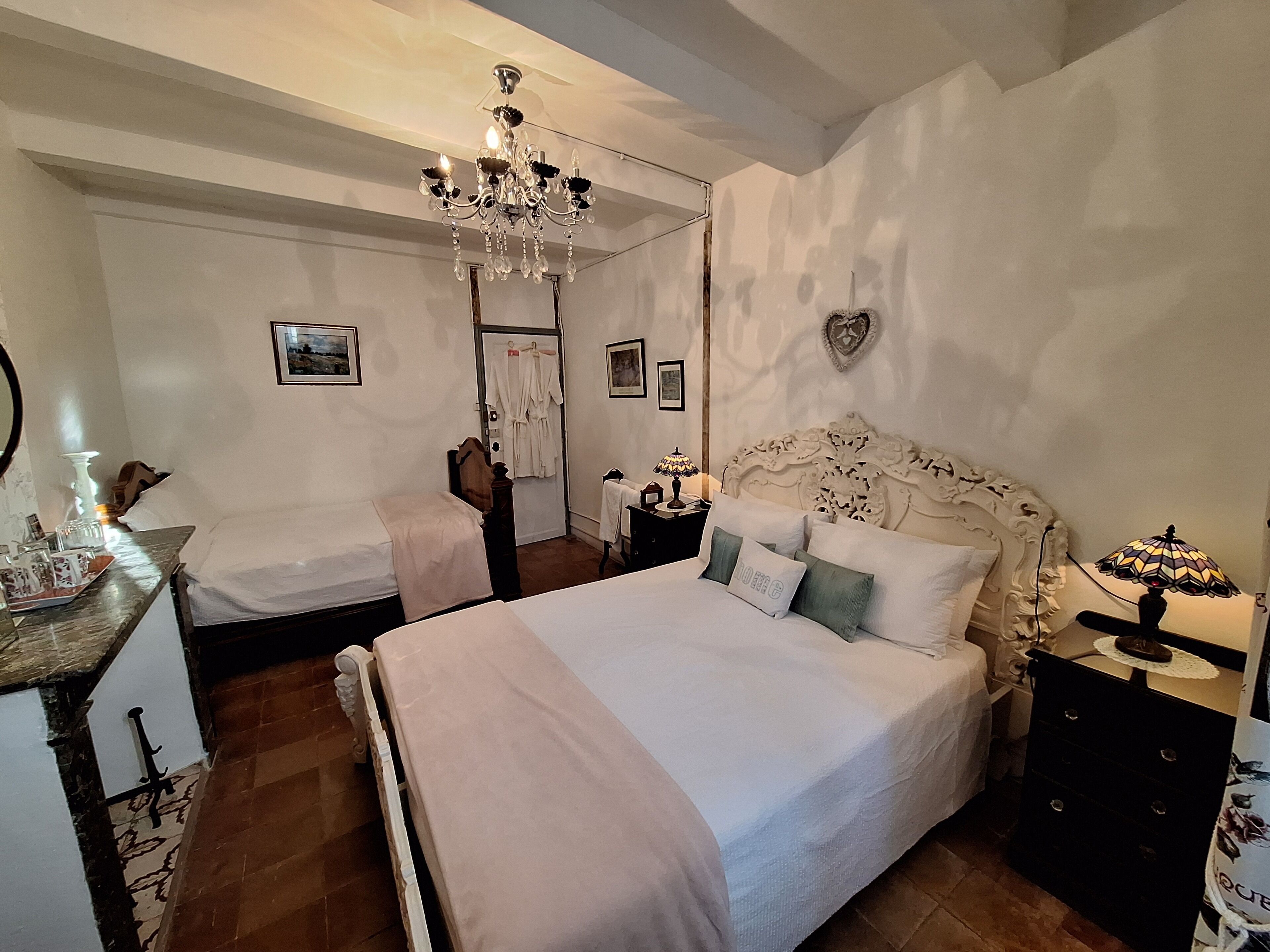 Premium bedding, memory-foam beds, individually decorated