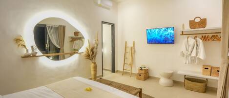 4 habitaciones y caja de seguridad en la habitación