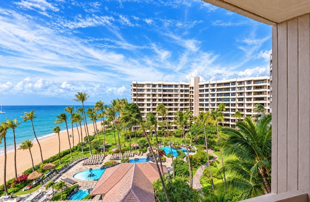Ocean views from the lanai.