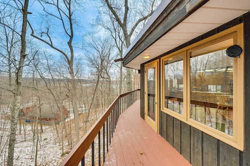 Eclectic Hubertus Home w/ Game Room & Fire Pit!