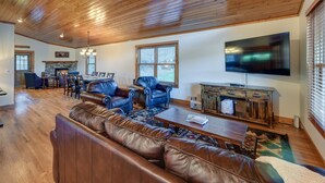 Interior - Mountain-view Cabin in Maggie Valley w/ Foosball! (Maggie Valley)